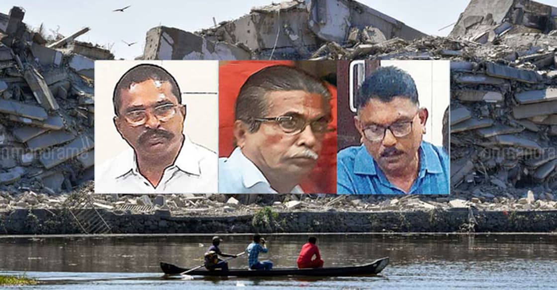 Maradu flats case: Builder, 2 former panchayat officials remanded for three days Maradu flats case: Builder, 2 former panchayat officials remanded for three days