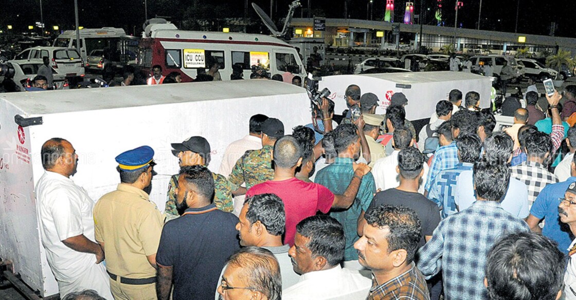 Emotional scenes at airport as mortal remains of Praveen & family reach Kerala capital