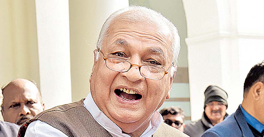 Kerala Governor Arif Mohammed Khan recovers from COVID-19 Kerala Governor Arif Mohammed Khan recovers from COVID-19