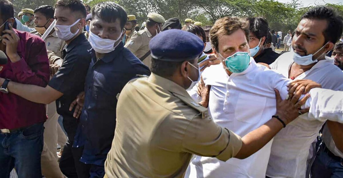 Pinarayi condemns manhandling, detention of Rahul Gandhi by UP police