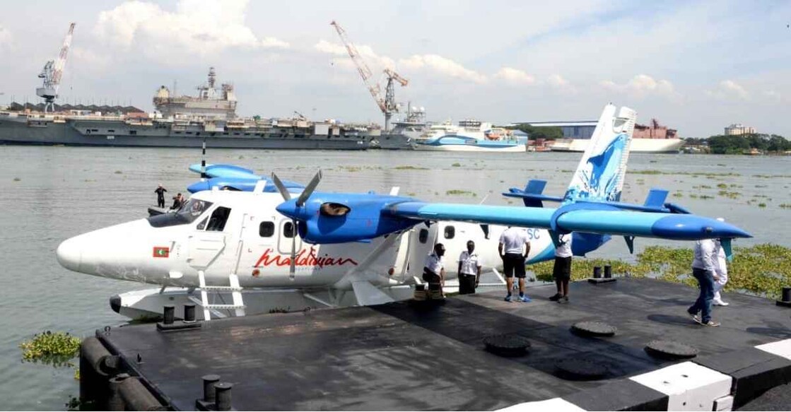Second seaplane lands in Venduruthy channel on Sunday after 69 years