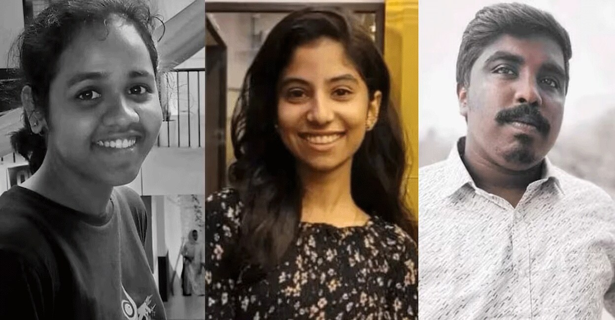 deceased-cusat-stampede Ann Rufta, Sara Thomas and Athul Thambi, who died in the stampede at CUSAT on Saturday. Photos: Special arrangement