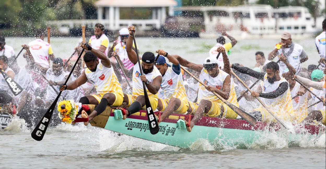 Veeyapuram Chundan of Pallathuruthy Boat Club (PBC) won the first round of the CBL. 