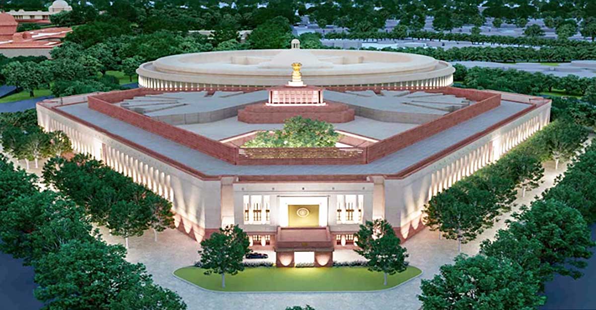 PM Narendra Modi lays foundation stone of new Parliament building