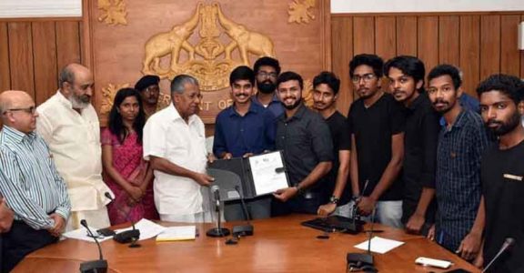 The Bandicoot team meeting Kerala CM Pinarayi Vijayan The Bandicoot team meeting Kerala CM Pinarayi Vijayan
