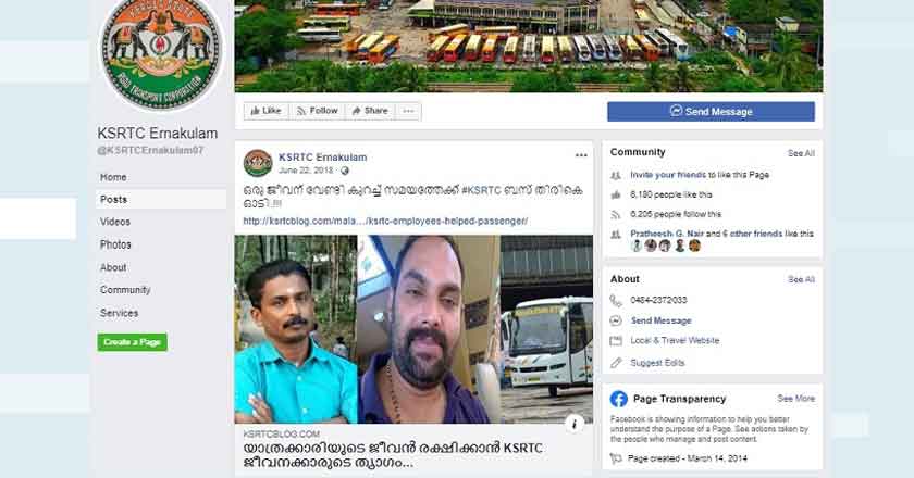For drivers Girish and Baiju, KSRTC passengers were like family members For drivers Girish and Baiju, KSRTC passengers were like family members
