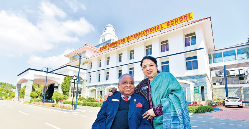 Elsamma and Dr PC Thomas Elsamma and Dr PC Thomas