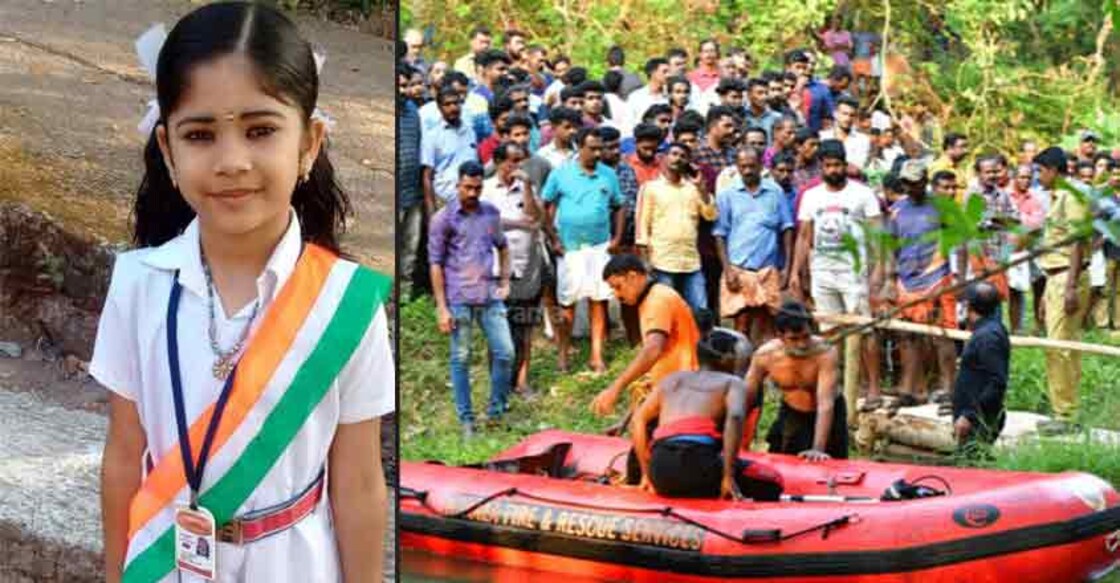 Six-year-old Devananda goes missing from her home at Kerala's Kollam district