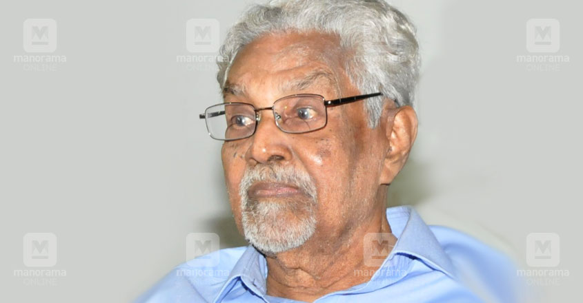 Poet Puthusssery Ramachandran, who fought for freedom and Malayalam, passes away Poet Puthusssery Ramachandran, who fought for freedom and Malayalam, passes away