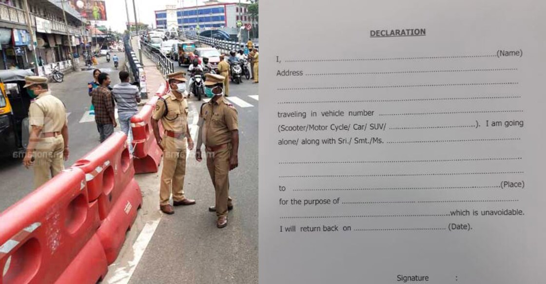 Kerala lockdown: Submit this sworn affidavit to police if you wish to travel now