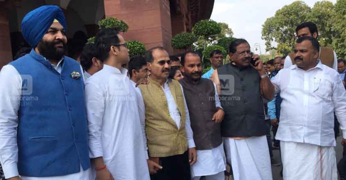 Four Kerala MPs among 7 suspended after ruckus in Parliament