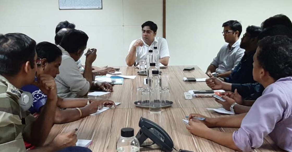 Suhas holds emergency meet