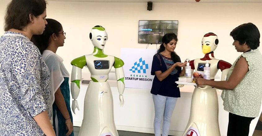 Now, robots spread awareness about COVID-19 in Kerala Now, robots spread awareness about COVID-19 in Kerala