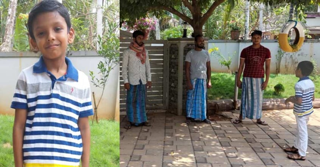 Little Stars | Language no barrier, 7-year-old Kerala boy gives COVID lessons in Hindi to guest labourers  