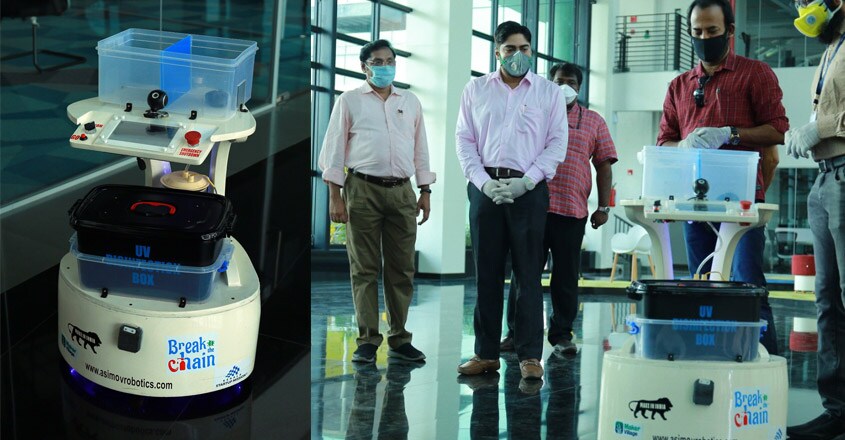 Mohanlal's Karmibot to nurse COVID patients at Kerala hospital
