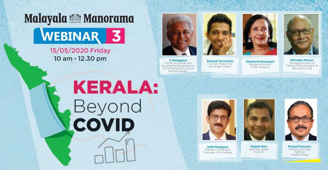 Post COVID Kerala has to be a digital hub with strong roots in farming: Manorama webinar Post COVID Kerala has to be a digital hub with strong roots in farming: Manorama webinar
