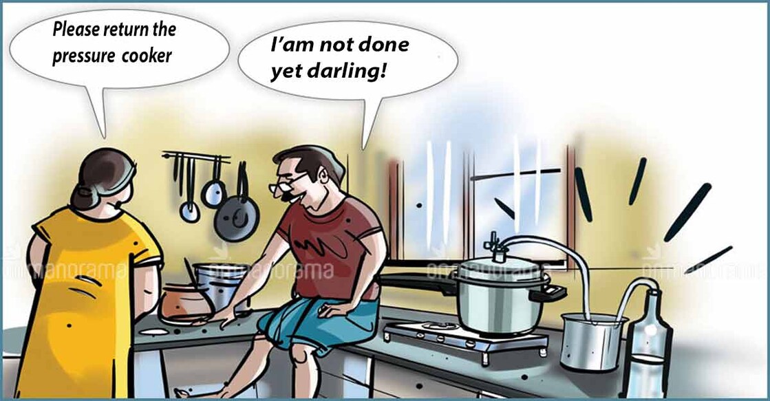 Even lockdown could not keep Kerala tipplers away from the bottle