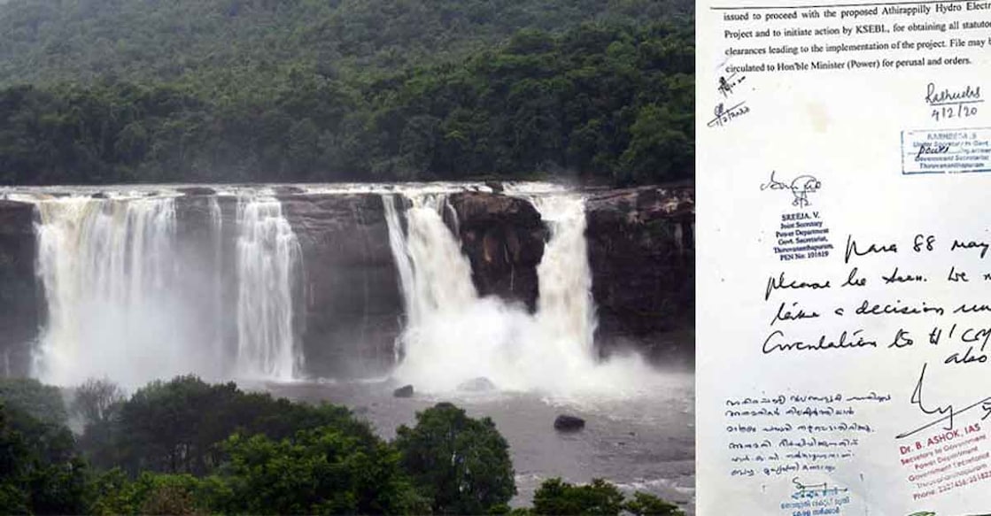 Did Kerala govt issue NoC for Athirappilly power project under pressure from PM Modi?