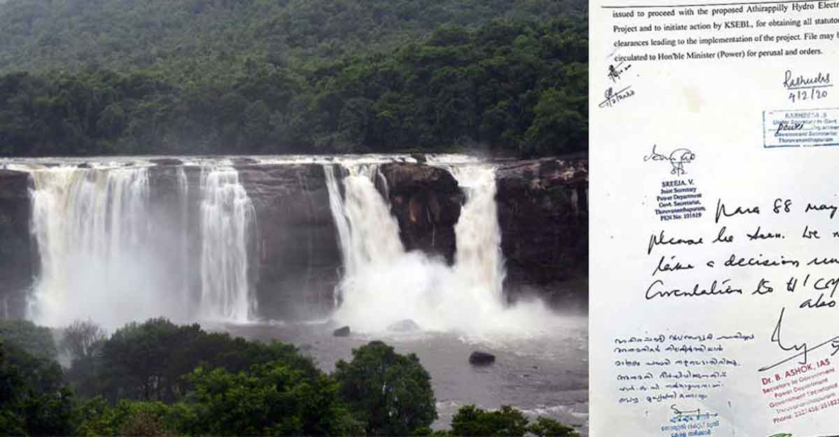 Did Kerala govt issue NoC for Athirappilly power project under pressure from PM Modi?
