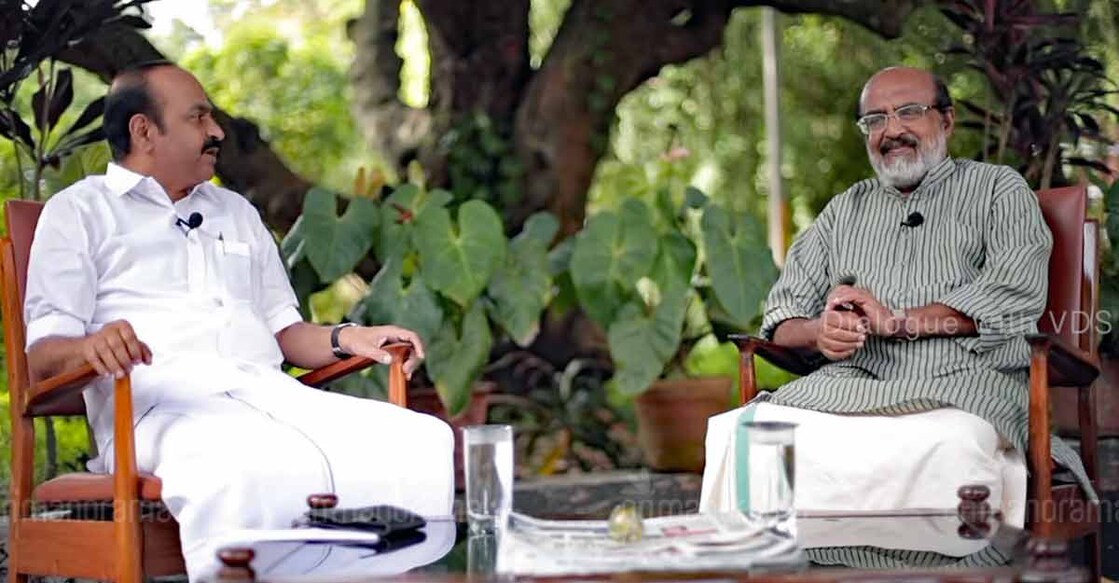 Congress MLA VD Satheesan does a RaGa, interviews CPM's Kerala Finance Minister Thomas Isaac
