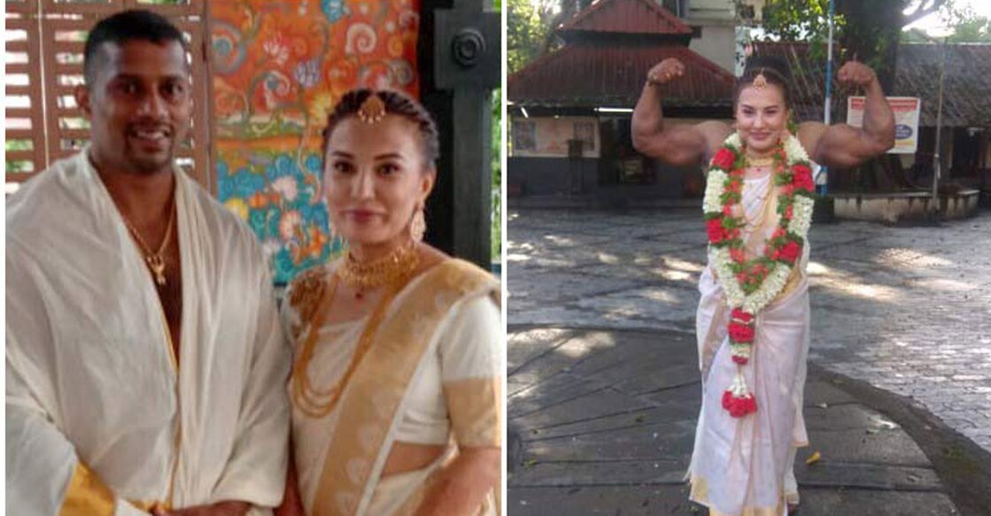 Mr Universe 2019 Chitharesh Natesan ties the knot