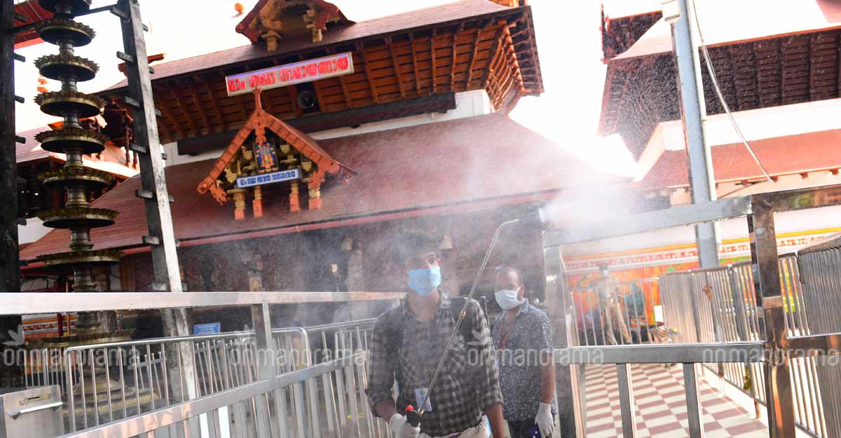 BJP blames Kerala govt for decision to reopen temples, minister cites Centre's guidelines BJP blames Kerala govt for decision to reopen temples, minister cites Centre's guidelines
