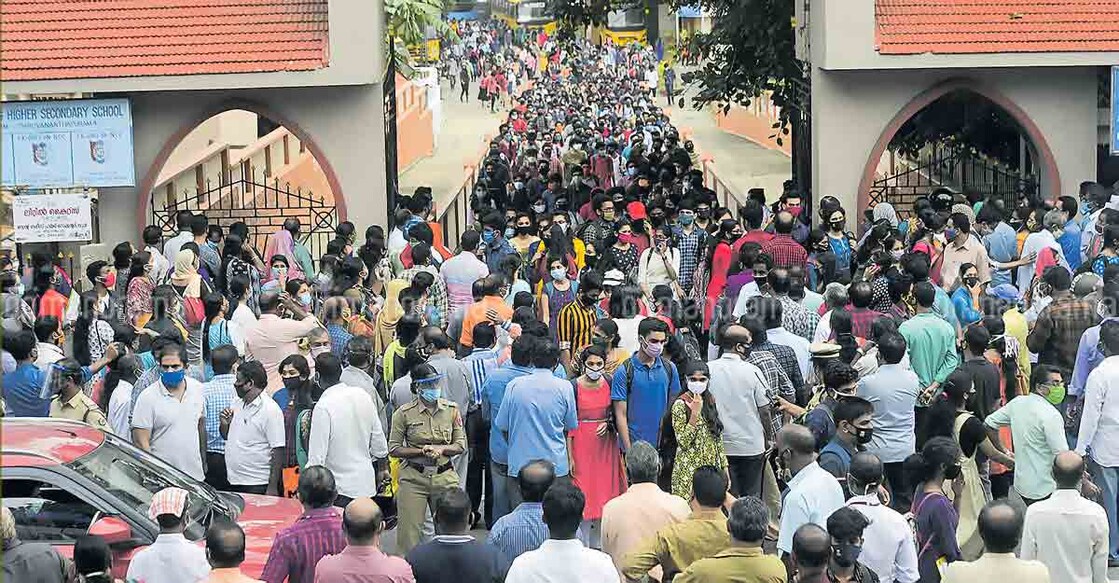 Two KEAM candidates and a parent test COVID-19 positive in Thiruvananthapuram