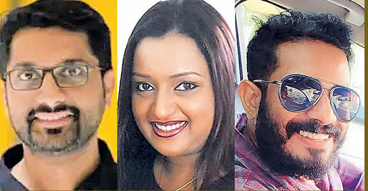 PS Sarith, Swapna Suresh and Sandeep Nair PS Sarith, Swapna Suresh and Sandeep Nair