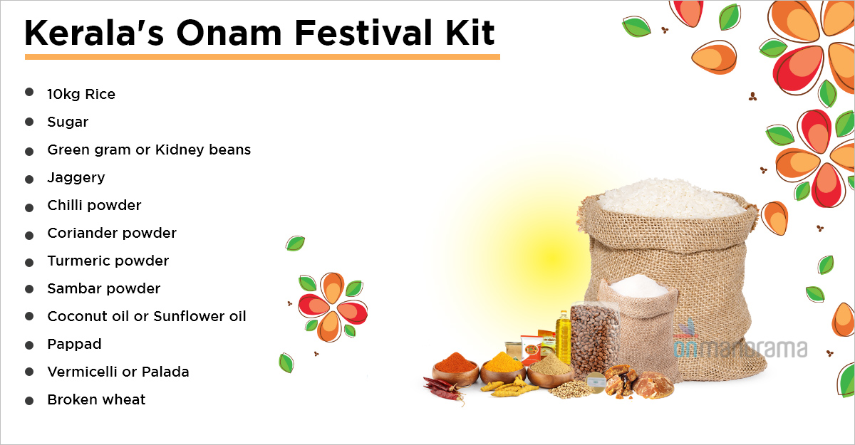 Distribution of Kerala's free Onam kit to begin on Thursday Distribution of Kerala's free Onam kit to begin on Thursday