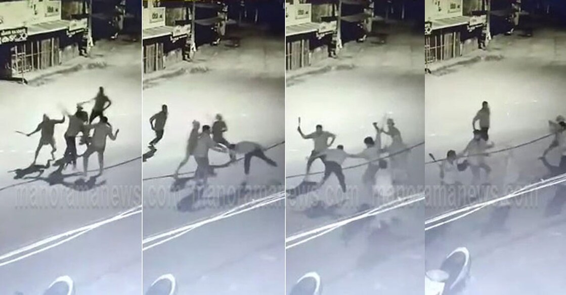 Five armed with knives and machetes killed the two DYFI men in Venjaramoodu: show CCTV visuals