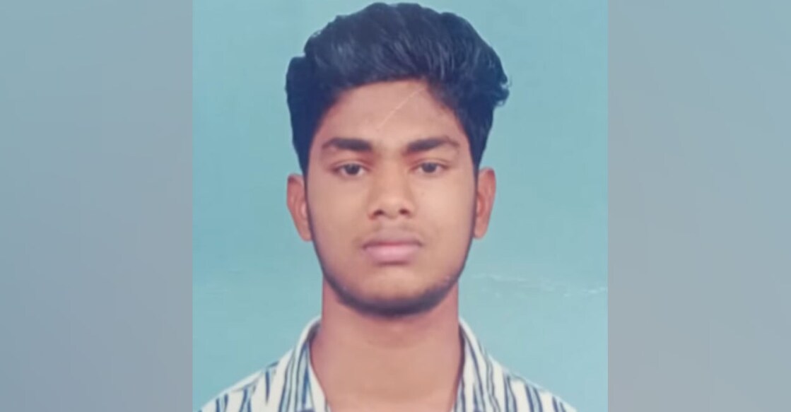 Fahad was a student of Government ITI at Kalamassery. Photo: Manorama News