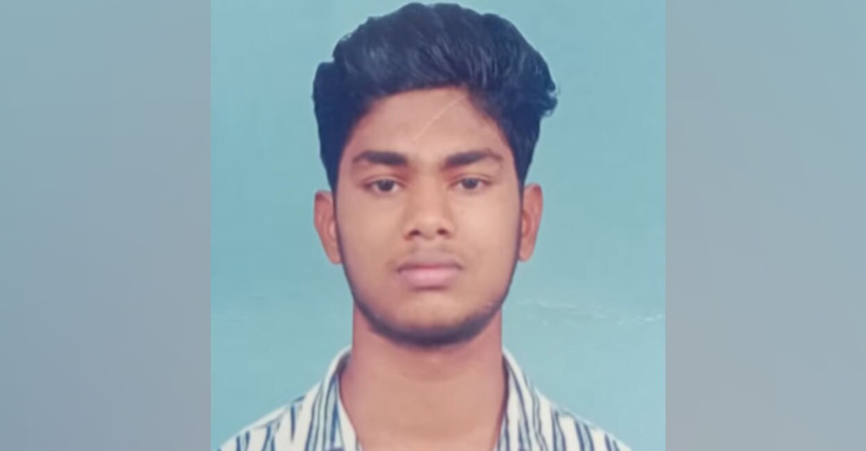 Fahad was a student of Government ITI at Kalamassery. Photo: Manorama News