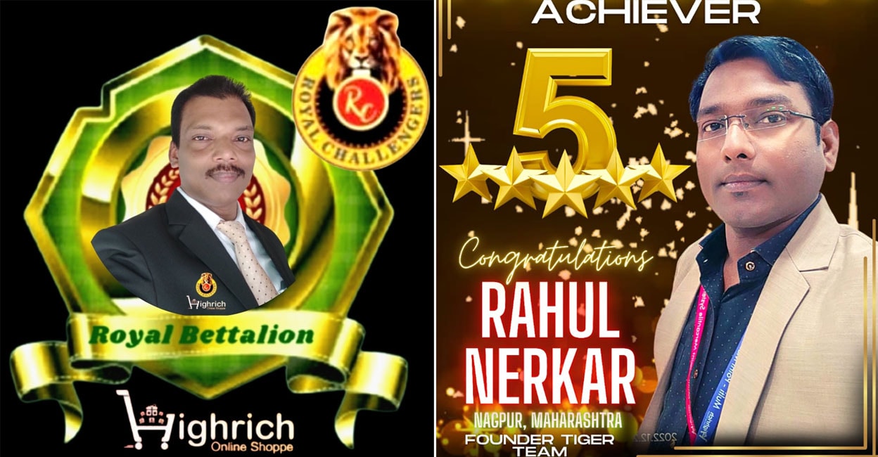 high-rich-achievers The Enforcement Directorate has identified five top leaders of 'Highrich', including Suresh Babu (left) and Rahul Nerkar who received crores after making next to nil investment. Photo: highrichdotnet