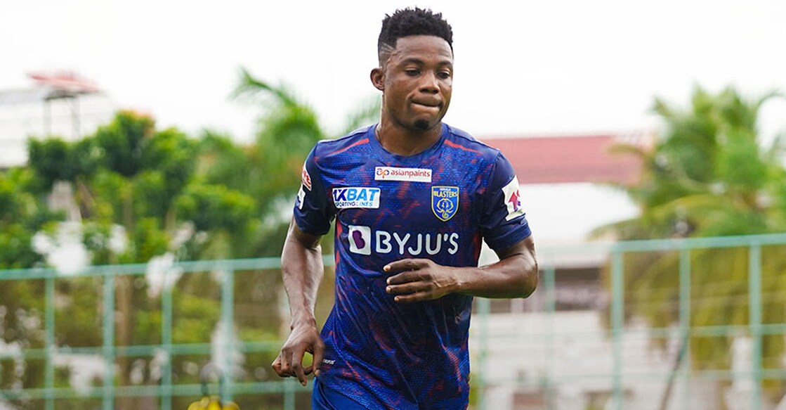 Kwame Peprah. Photo: X/@KeralaBlasters 