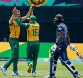 T20 WC: Nortje bags four as South Africa dismiss Lanka for 77