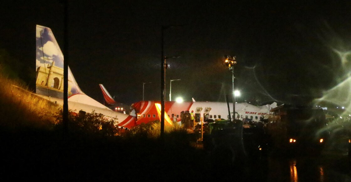 Air India flight from Dubai skids off runway at Karipur airport