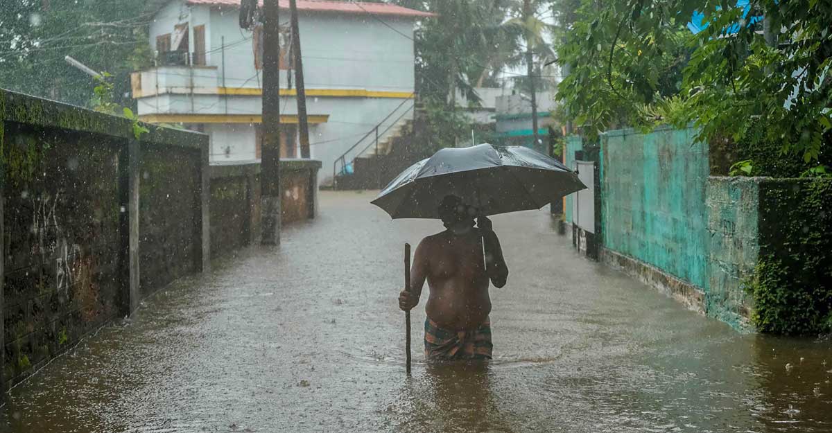 Respite for Kerala as rains abate for second day on Tuesday Respite for Kerala as rains abate for second day on Tuesday