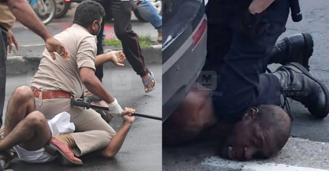 Social media abuzz over Kerala police version of 'George Floyd' attack