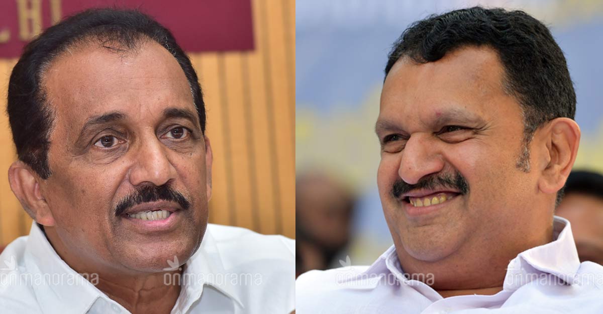 Benny Behanan, K Muraleedharan Benny Behanan, K Muraleedharan