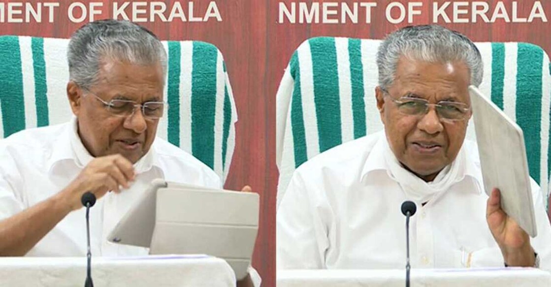 Pinarayi Vijayan trashes impostor charge, says it is routine to dispose of files electronically 