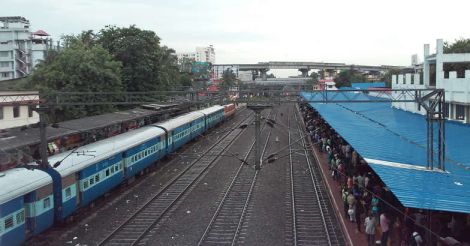 View from Ernakulam North railway station. Photo: Sam David