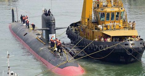 Scorpene submarine