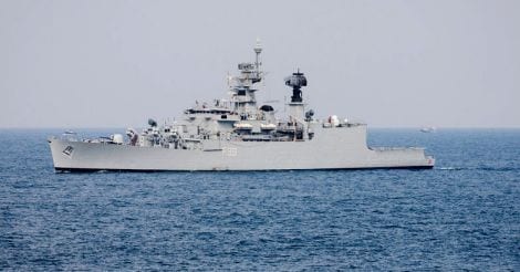 Naval ship Betwa tips over during undocking in Mumbai