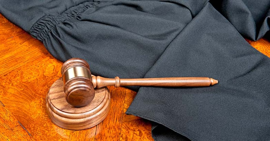 Gown and gavel Gown and gavel
