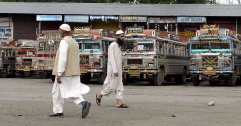 Curfew in Jammu and Kasmhmir