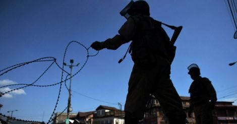 Curfew in Kashmir