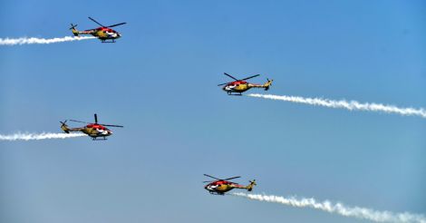 A vertical climb to glory: grand celebrations mark 85th Air Force Day