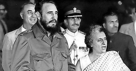 With Fidel Castro