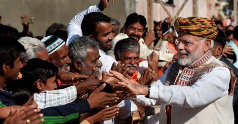 Gujarat polls: Modi hits out at Rahul over stance on China, Saeed