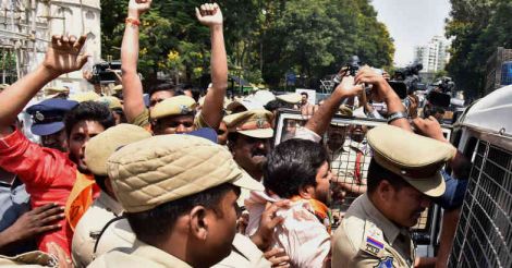 Telangana assembly passes bill to hike Muslim quota, BJP protests